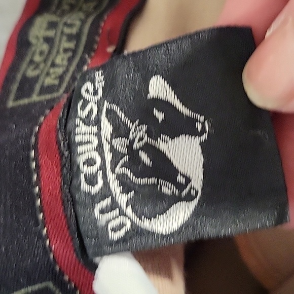 On Course Riding Breeches Tan Knee Patch Equestrian Pants Trousers M designer - Picture 6 of 8